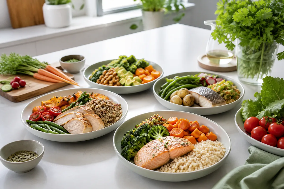 Menus équilibrés de la semaine : la méthode simple